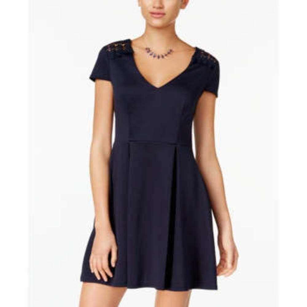 BB Darlin Lace-up Fit & Flare Dress - [Insert Size] - [Insert Color]